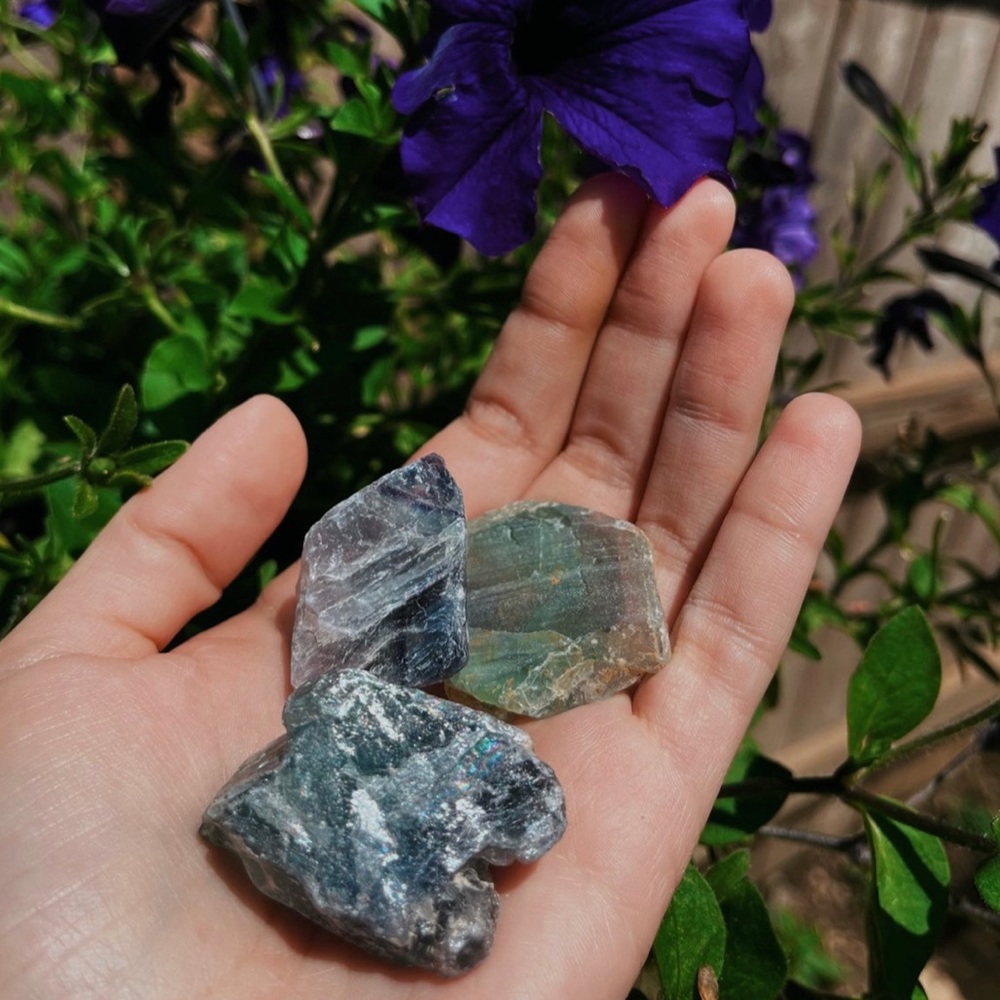 🖤Fluorite Crystal Chunks🖤